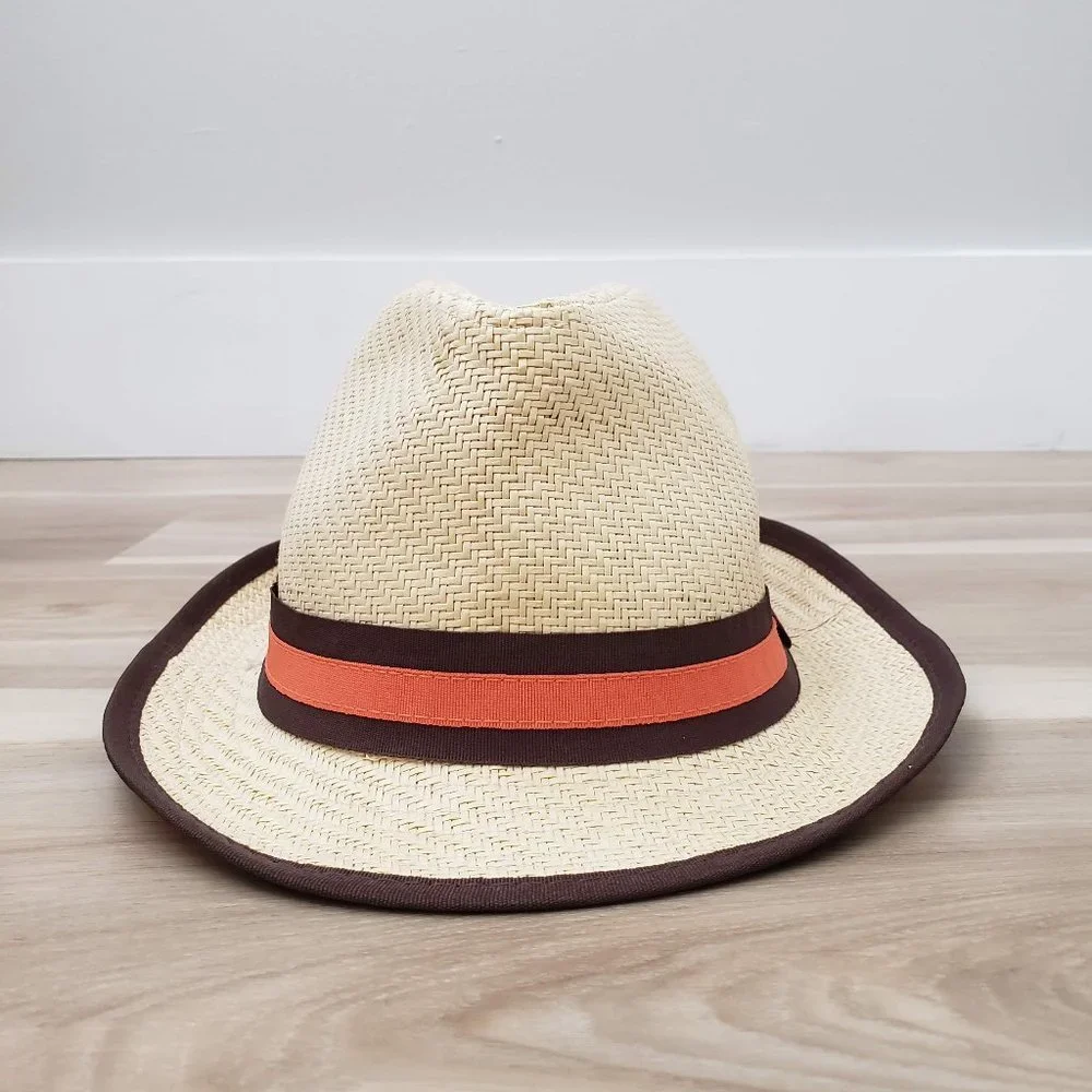 Magid Hats Paper Straw Fedora Hat Beige -One Size